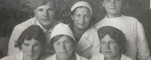 Медицинские сестры госпиталя.